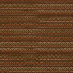 Robert Allen Cross Stripe Teak 215260 Crypton Transitional Collection Indoor Upholstery Fabric