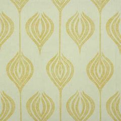 Lee Jofa Modern Tulip White / Yellow by Allegra Hicks Multipurpose Fabric