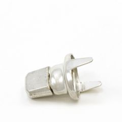 Common Sense® Turn Button Double Prong 91-XB-78332-2A Nickel-Plated Brass 1000 pack
