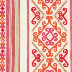 Beacon Hill Mela Stripe Marigold Multi Purpose Collection Indoor Upholstery Fabric