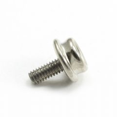 DOT® Durable™ Screw Stud 93-X8-107044-1A Nickel-Plated Brass / Stainless Steel Screw 3/8 inch 100 pack