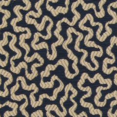 Robert Allen Spaced Out Navy Blazer Color Library Collection Indoor Upholstery Fabric