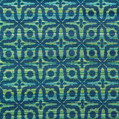 Robert Allen Contract Strie Fleur Marine Indoor Upholstery Fabric