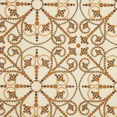 Robert Allen Contract Legend Dots Warm Stone 492 Indoor Upholstery Fabric