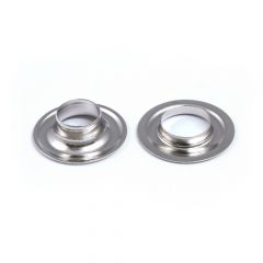 DOT® Grommet with A3630 Neck Washer #2 (20007N2-5183TXG) Nickel-Plated Brass 3/8" 25-gross (3600)