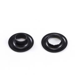DOT® Grommet with A1340 Neck Washer #1 (20007N1-0161TXG) Government Black Brass 9/32" 25-gross (3600)