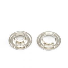 DOT® Grommet with A1340 Neck Washer #1 Nickel-Plated Brass 9/32" 25-gross (3600)