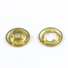 DOT® Grommet with Tooth Washer #1 (20007T1-50001TXG) Brass 9/32" 1-gross (144)