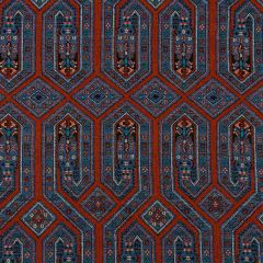 Beacon Hill Niu Fret Indigo Upholstery Fabric