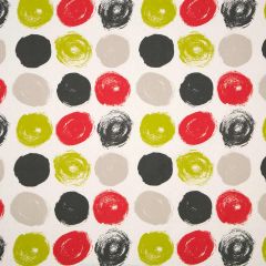 Robert Allen Brushed Dot Poppy Home Multi Purpose Collection Indoor Upholstery Fabric