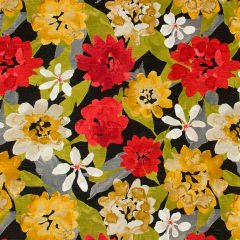 Robert Allen Lush Floral Red Lacquer Home Multi Purpose Collection Indoor Upholstery Fabric