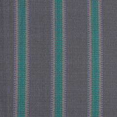 Robert Allen Contract Hammer Stripe Slate Indoor Upholstery Fabric