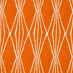 Robert Allen Handcut Shapes Orange Crush Home Multi Purpose Collection Indoor Upholstery Fabric