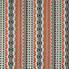 Robert Allen Zari Stripe Persimmon Essentials Collection Indoor Upholstery Fabric
