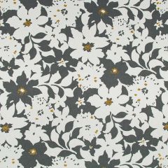 Robert Allen Artful Floral Charcoal Home Multi Purpose Collection Indoor Upholstery Fabric
