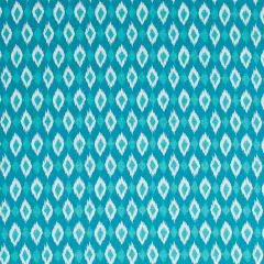 Robert Allen Shayna Ikat Turquoise Home Multi Purpose Collection Indoor Upholstery Fabric