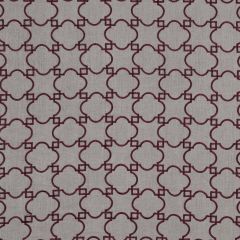 Robert Allen Acanthus Berry Crush 220808 Color Library Collection Indoor Upholstery Fabric