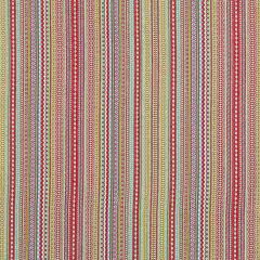 Robert Allen Fun Stripe Cassis Color Library Collection Indoor Upholstery Fabric