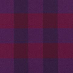 Robert Allen Pecore Plaid Beet Color Library Collection Indoor Upholstery Fabric