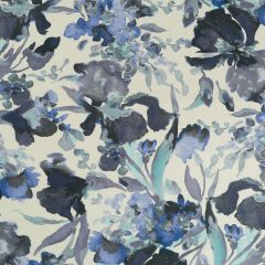 Robert Allen Twin Waters Batik Blue Color Library Multipurpose Collection Indoor Upholstery Fabric