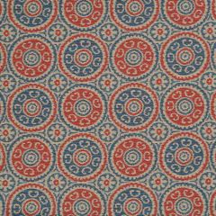Robert Allen Contract Peer Suzani Ink Indoor Upholstery Fabric