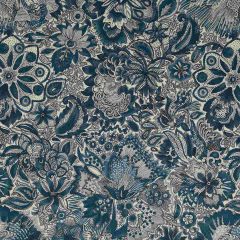 Robert Allen Leonini Batik Blue Color Library Multipurpose Collection Indoor Upholstery Fabric