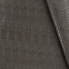 Robert Allen Smooth Croc Graphite 252617 Indoor Upholstery Fabric