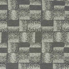 Robert Allen Contract Polished Pixel Graphite Indoor Upholstery Fabric