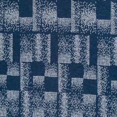 Robert Allen Contract Polished Pixel Indigo 252947 Indoor Upholstery Fabric