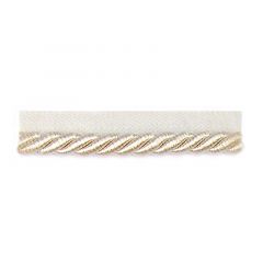 Duralee Cord - Metallic W/Flange 78042H-84 Ivory Interior Trim