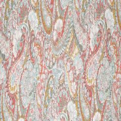 Robert Allen Zen Paisley Coral 254922 At Home Collection Multipurpose Fabric