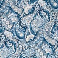 Robert Allen Zen Paisley Indigo Home Multi Purpose Collection Indoor Upholstery Fabric