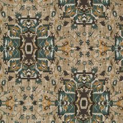 Robert Allen Alpine Motif Blue Pine Color Library Collection Indoor Upholstery Fabric