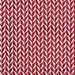 F Schumacher Spades Red 71230 by David Kaihoi Indoor Upholstery Fabric