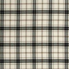 Robert Allen Plaid Affair Onyx Color Library Collection Indoor Upholstery Fabric