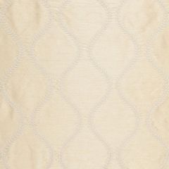 F Schumacher Agadir Embroidery Champagne 65752 Chroma Collection Indoor Upholstery Fabric
