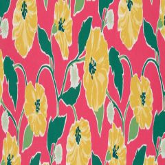 Robert Allen Jungle Bloom Strawberry 260311 Madcap Cottage Collection Indoor Upholstery Fabric