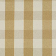Robert Allen Pecore Plaid Brass Color Library Collection Indoor Upholstery Fabric