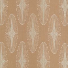 Robert Allen Vector Art Tea 262598 Gilded Color Collection Indoor Upholstery Fabric