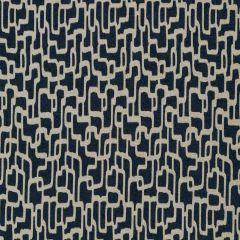 Robert Allen Mangisa Bk Indigo 263014 Indoor Upholstery Fabric