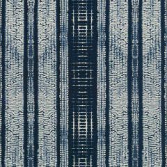 Robert Allen Kokorda RR Bk Indigo Home Upholstery Collection Indoor Upholstery Fabric