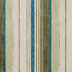 Robert Allen Contract Oz Stripe Seaglass 263132 Indoor Upholstery Fabric