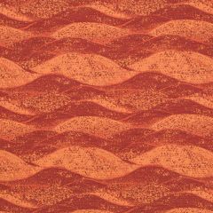 Robert Allen Contract Rising Hills Terracotta Indoor Upholstery Fabric