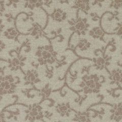 Highland Court HU16124 Natural / Brown 70 Monogram Collection Indoor Upholstery Fabric