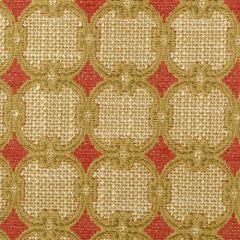 Highland Court 180578H 687-Ruby / Olive 269447 Global Collection Indoor Upholstery Fabric