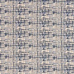 Robert Allen Contract Abstract Plaid Cobalt 230087 Modern Couture Collection by DwellStudio Indoor Upholstery Fabric