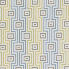 Duralee DU15898 Blue / Yellow 542 Indoor Upholstery Fabric