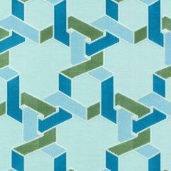 Duralee 15649 Aqua / Green 601 Indoor Upholstery Fabric