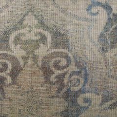 Highland Court 190159H Lapis 563 Monogram Collection Indoor Upholstery Fabric