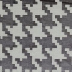 Highland Court 190222H Zinc 499 Monogram Collection Indoor Upholstery Fabric